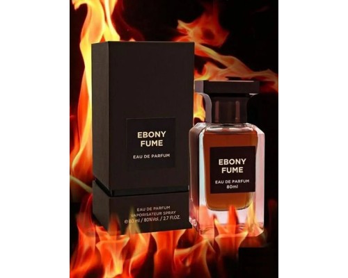 Парфюмерная вода унисекс Fragrance World Ebony Fume , 80 мл
