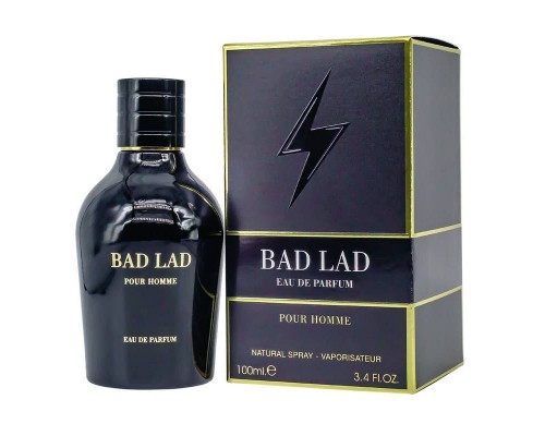 Мужская парфюмерная вода Fragrance World Bad Lad Pour Homme , 100 мл