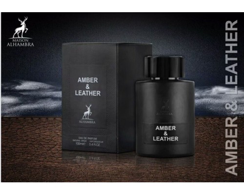 Мужская парфюмерная вода Maison Alhambra Amber & Leather , 100 мл