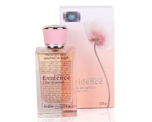 Женская парфюмерная вода Fragrance World Evidence , 80 мл