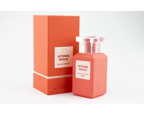 Парфюмерная вода унисекс Fragrance World Intense Peach , 80 мл