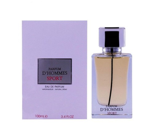 Мужская парфюмерная вода Fragrance World D Hommes Sport , 100 мл