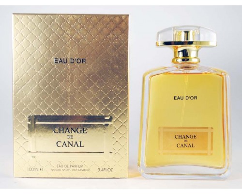 Женская парфюмерная вода Fragrance World Change De Canal Eau Dor , 100 мл