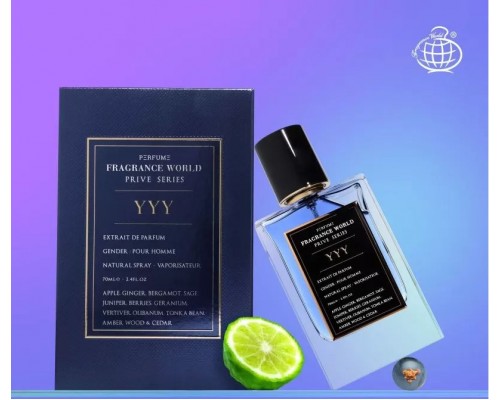 Мужская парфюмерная вода Fragrance World Prive Series YYY , 70 мл
