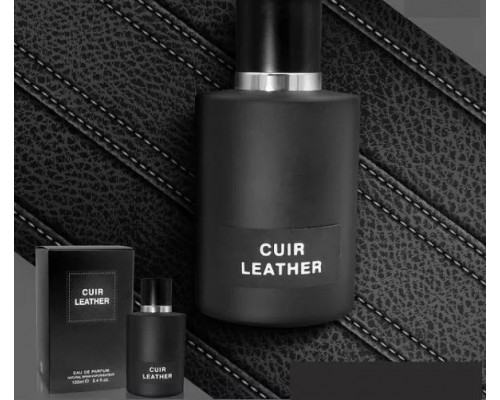 Мужская парфюмерная вода Fragrance World Cuir Leather , 100 мл