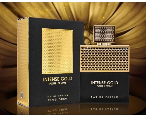 Женская парфюмерная вода FRAGRANCE WORLD Intense Gold Pour Homme , 100 мл