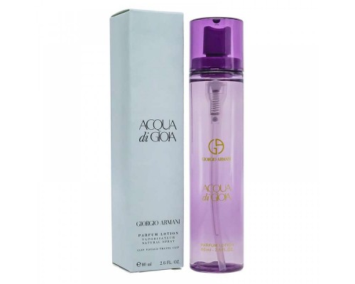 Giorgio Armani Парфюмерная вода Acqua di Gioia, 80 мл