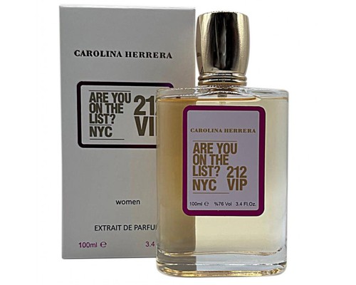 Тестер Extrait Carolina Herrera 212 Vip Women EDP 100мл