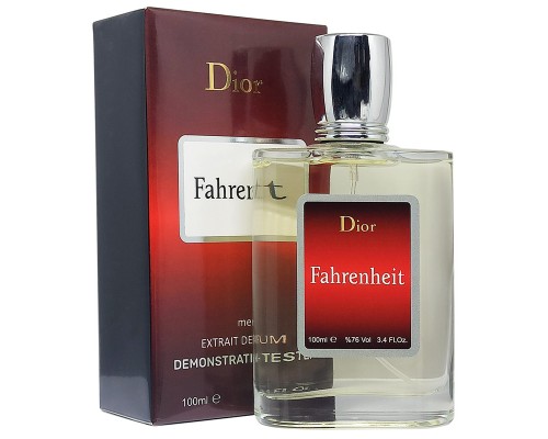 Тестер Extrait Christian Dior Fahrenheit EDP 100мл