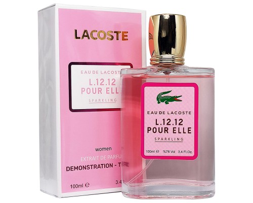 Тестер Extrait Lacoste L.12.12 Pour Elle Sparkling EDP 100мл