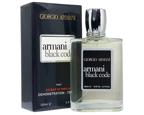 Тестер Extrait Giorgio Armani Black Code EDP 100мл