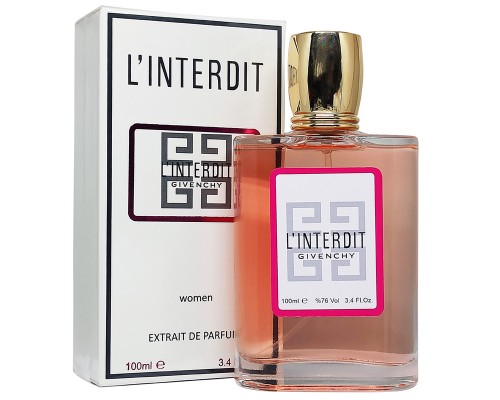 Тестер Extrait Givenchy LInterdit EDP 100мл