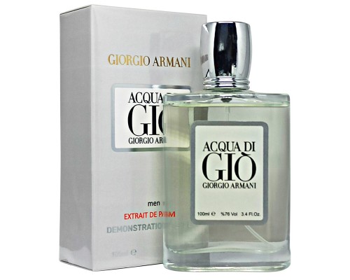 Тестер Extrait Giorgio Armani Acqua di Gio EDP 100мл