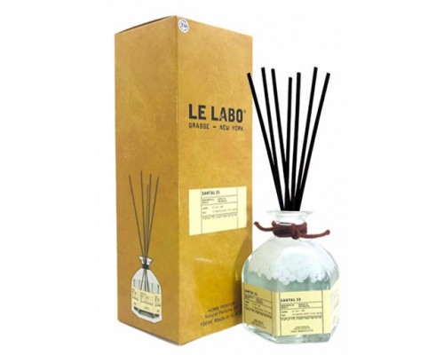 Аромадиффузор с палочками Le Labo Santal 33 100мл