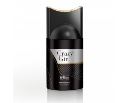 Парфюмированный дезодорант женский Prive Crazy Girl 250мл