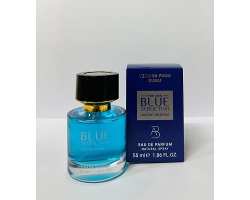 Мини-тестер 55мл Antonio Banderas Blue Seduction for men