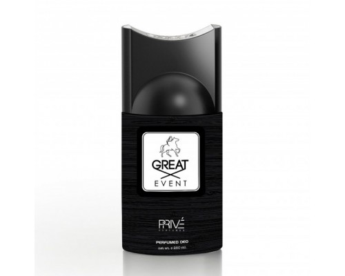 Парфюмированный дезодорант мужской Prive Parfums Great Event 250мл