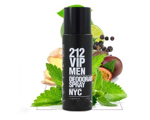 Спрей-парфюм для мужчин Carolina Herrera 212 VIP Men, 200мл