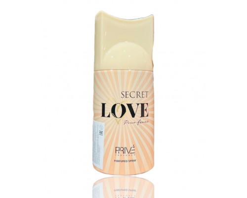 Парфюмированный дезодорант женский Prive Secret Love 250мл